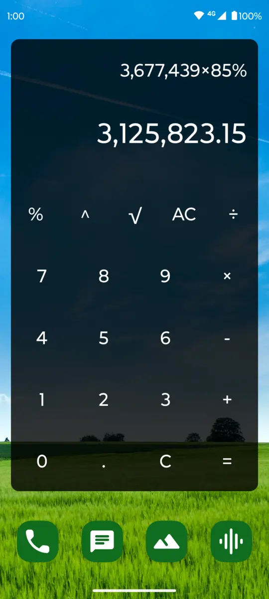 Fossify Calculator: Advanced calculator