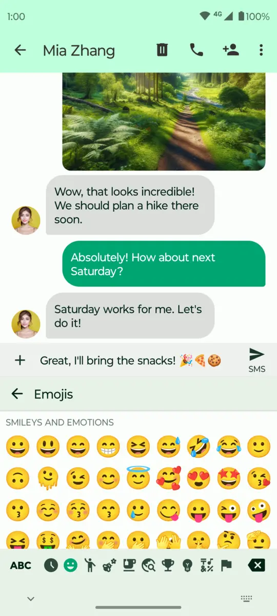 Fossify Keyboard: Emoji keyboard
