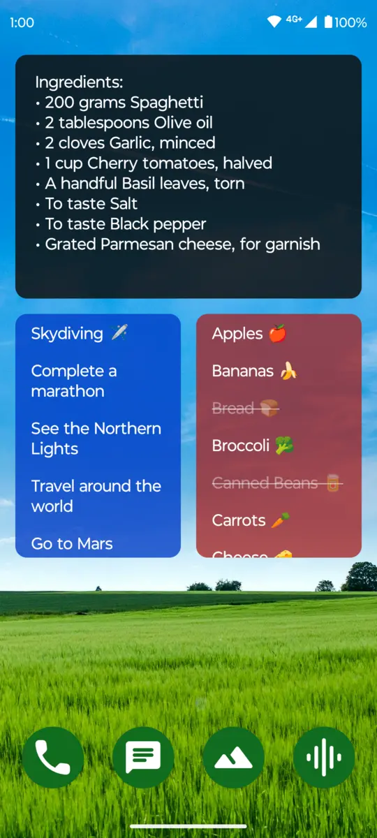 Fossify Notes: Checklist